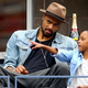 Tyson Chandler with his daughter at last year's U.S. Open (Cameron Spencer/Getty Images)
